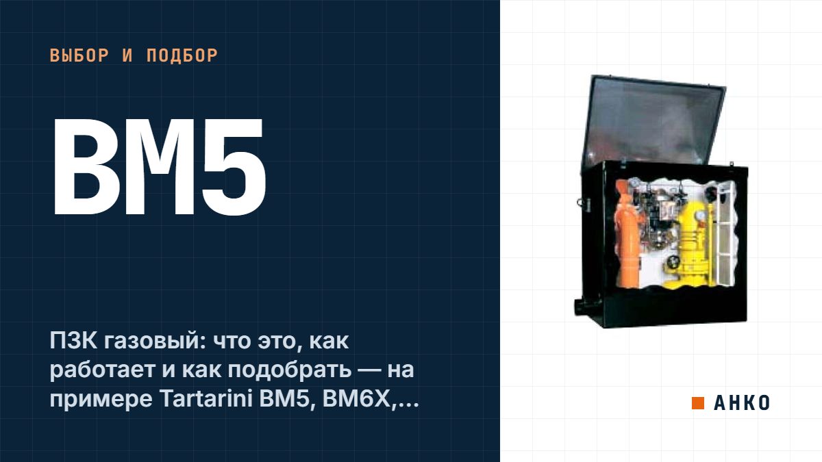 ПЗК газовый: что это, как работает и как подобрать — на примере Tartarini BM5, BM6X, OS/66, OS/80X