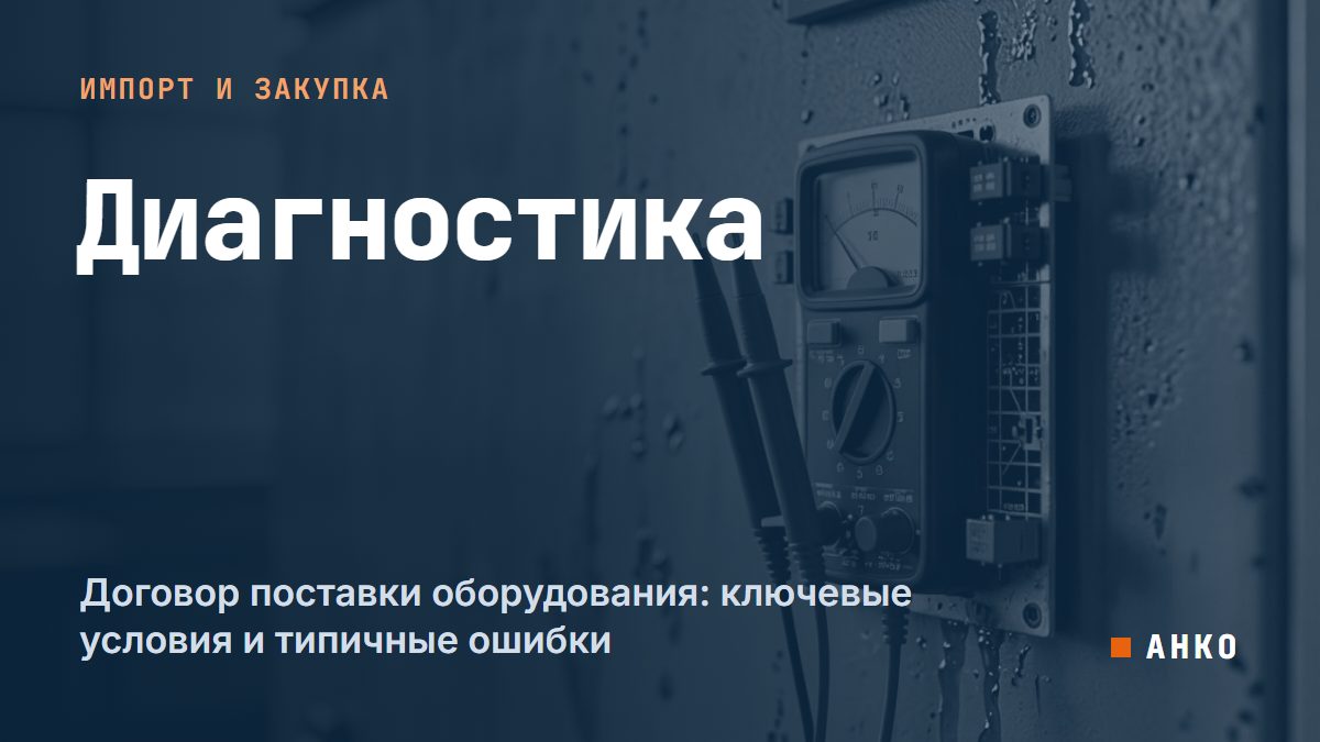 Договор поставки оборудования: ключевые условия и типичные ошибки