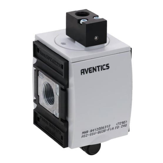 Блок подготовки воздуха AVENTICS R412006312 (AS2-SSV-G038-FIA-PNE)