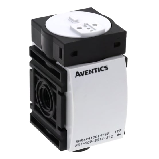Блок подготовки воздуха AVENTICS R412014747 (AS1-SOV-G014-3/2-PVN    R-->L)