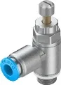 GRLA-1/8-QS-6-RS-D Дроссель с обратным клапаном Festo