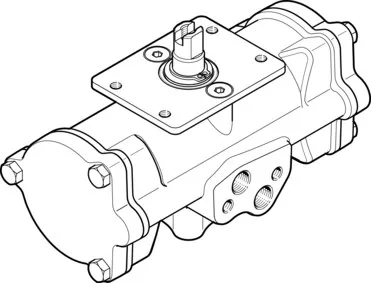 DAPS-0015-090-R-F03-CR Quarter turn actuator Festo