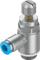 GRLA-3/8-QS-8-RS-D Дроссель с обратным клапаном Festo