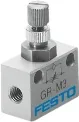 GR-M3 Дроссель с обратным клапаном Festo