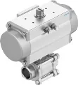 VZBA-A-1/4-WW-63-T-22-F0304-V4V4T-PB20 Ball valve unit Festo