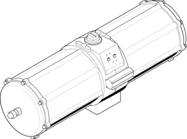 DAPS-2880-090-RS1-F16 Quarter turn actuator Festo
