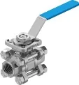 VZBE-1/2-T-63-T-2-F0304-M-V15V15 Шаровой кран Festo