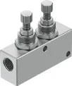 GR-1/8X2-B Дроссель с обратным клапаном Festo