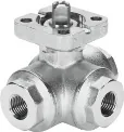 VZBA-3/8"-GGG-63-32T-F0304-V4V4T Шаровой кран Festo