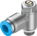 GRLA-1/8-QS-8-D Дроссель с обратным клапаном Festo