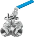 VZBE-1-T-63-F-3L-F05-M-V15V15 Шаровой кран Festo