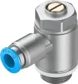 GRLA-3/8-QS-8-D Дроссель с обратным клапаном Festo