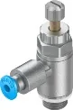GRLA-1/8-QS-3-RS-D Дроссель с обратным клапаном Festo