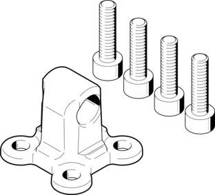 SUA-25 Фланец с осью Festo