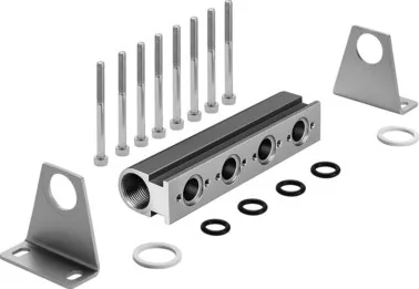 PAL-1/8-4-B Р-планка для блочного монтажа Festo