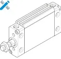 KDPF-DZF Плоский цилиндр Festo