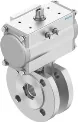 VZBC-A-80-FF-16-22-F07-V4V4T-PA160 Ball valve unit Festo