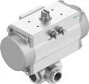 VZBA-A-1/2-GGG-63-32T-F0304-V4V4T-PB40 Ball valve unit Festo