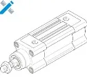 KDSB-DSBC Стандартный цилиндр Festo