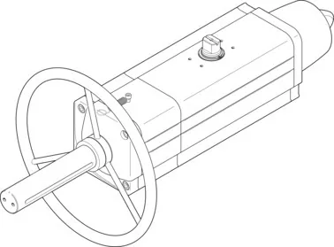 DAPS-0180-090-RS2-F0710-MW Quarter turn actuator Festo