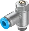GRLA-1/8-QS-6-D Дроссель с обратным клапаном Festo 193144