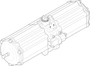 DAPS-1920-090-RS3-F16-T6 Quarter turn actuator Festo