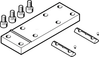 EAHF-L5-80-P Центральная опора Festo