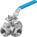 VZBE-11/4-T-63-F-3L-F05-M-V15V15 Шаровой кран Festo
