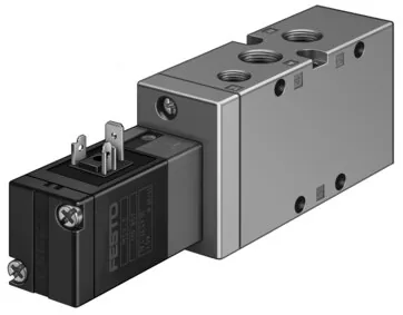 MVH-5-1/4-B Распределитель с электроуправлением Festo