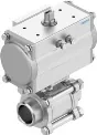 VZBA-A-11/2-WW-63-T-22-F0507-V4V4T-PA40 Ball valve unit Festo