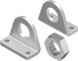 HBN-20/25X2 Крепежные лапы Festo