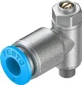 GRLA-M5-QS-6-D Дроссель с обратным клапаном Festo