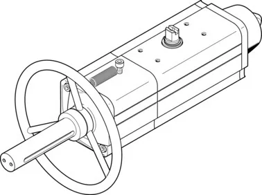 DAPS-0053-090-RS1-F0507-MW Quarter turn actuator Festo