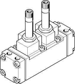 CJM-5/2-1/4-FH Распределитель с электроуправлением Festo