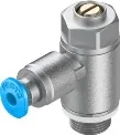 GRLA-1/8-QS-3-D Дроссель с обратным клапаном Festo