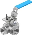 VZBE-1/2-T-63-F-3L-F04-M-V15V15 Шаровой кран Festo