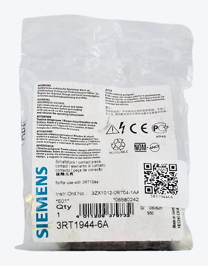 Контактор Siemens SIRIUS 3RT1944-6A