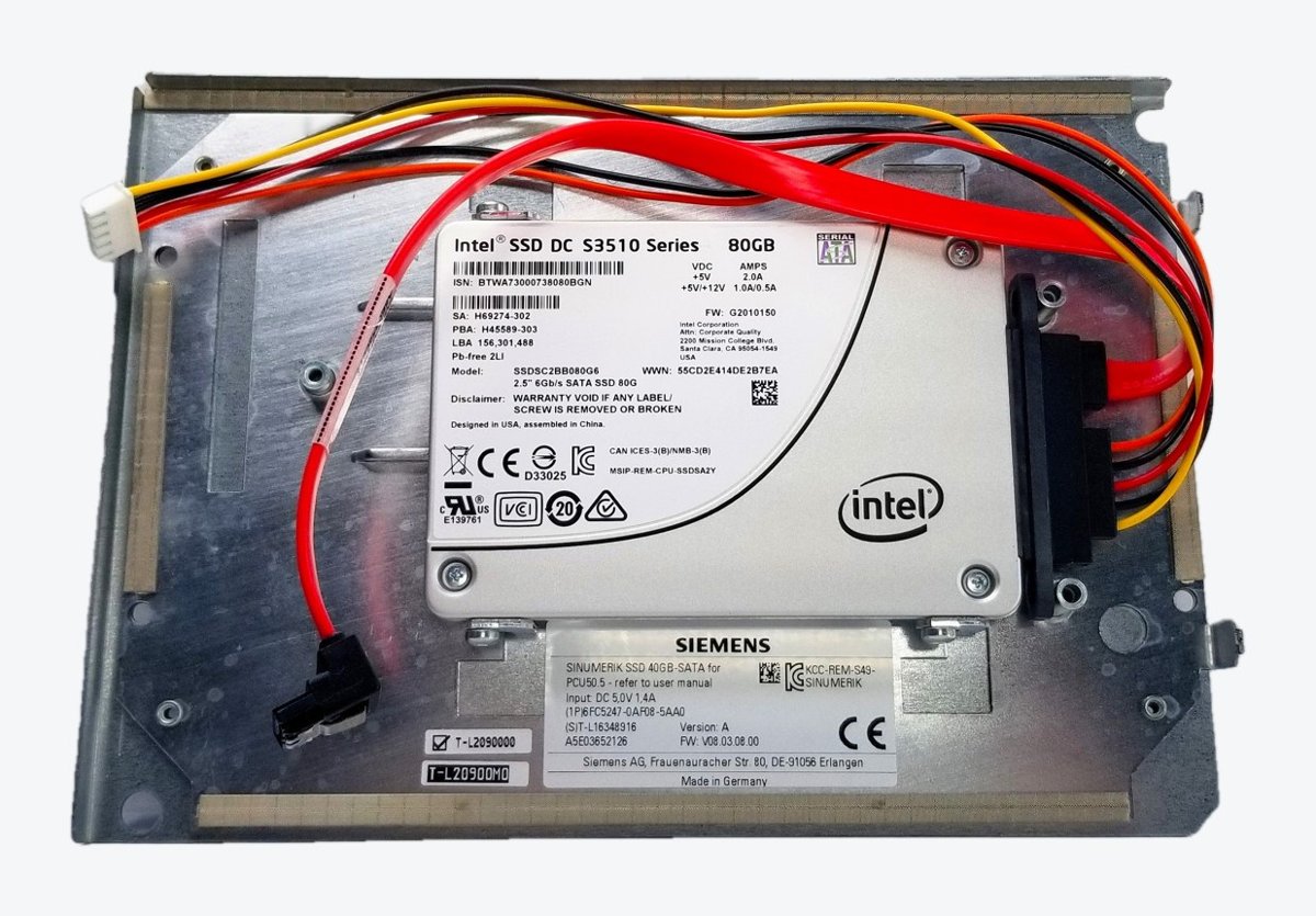 Промышленный компьютер / накопитель Siemens SSDSC2BB080G6