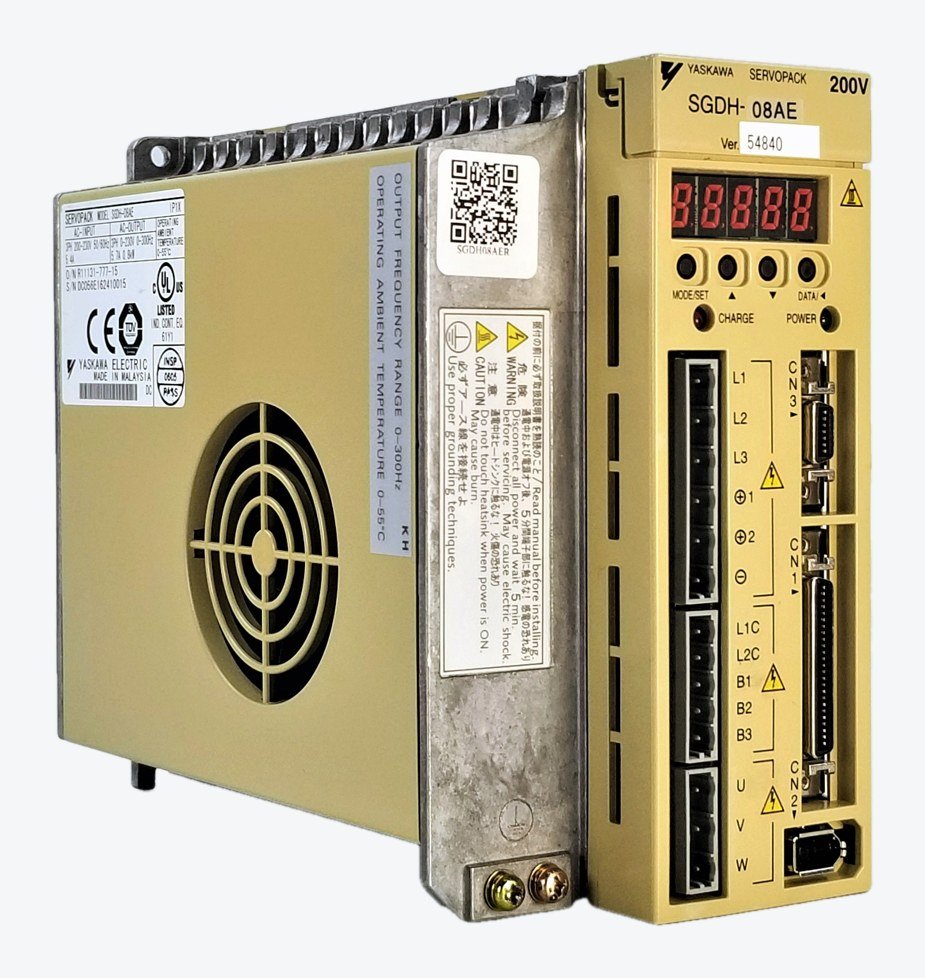 Серводвигатель Yaskawa Sigma-II SGDH-08AE