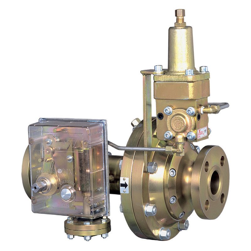 Регулятор давления газа Tartarini BFL DN100 со встроенным ПЗК