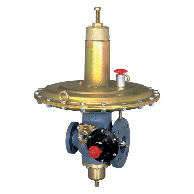 Регулятор-монитор давления газа Tartarini MBN-M 25×65 со встроенным ПЗК, DN25/DN65